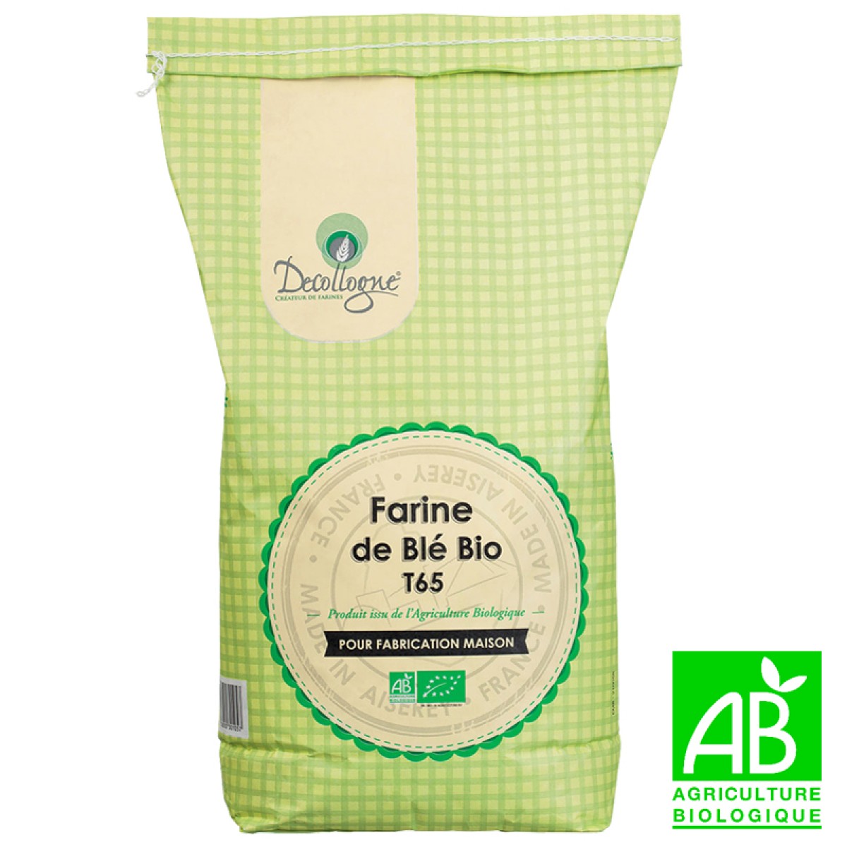Farine De Ble Bio T65 5kg Saveurs De Bourgogne Vente De Produits Du Terroir