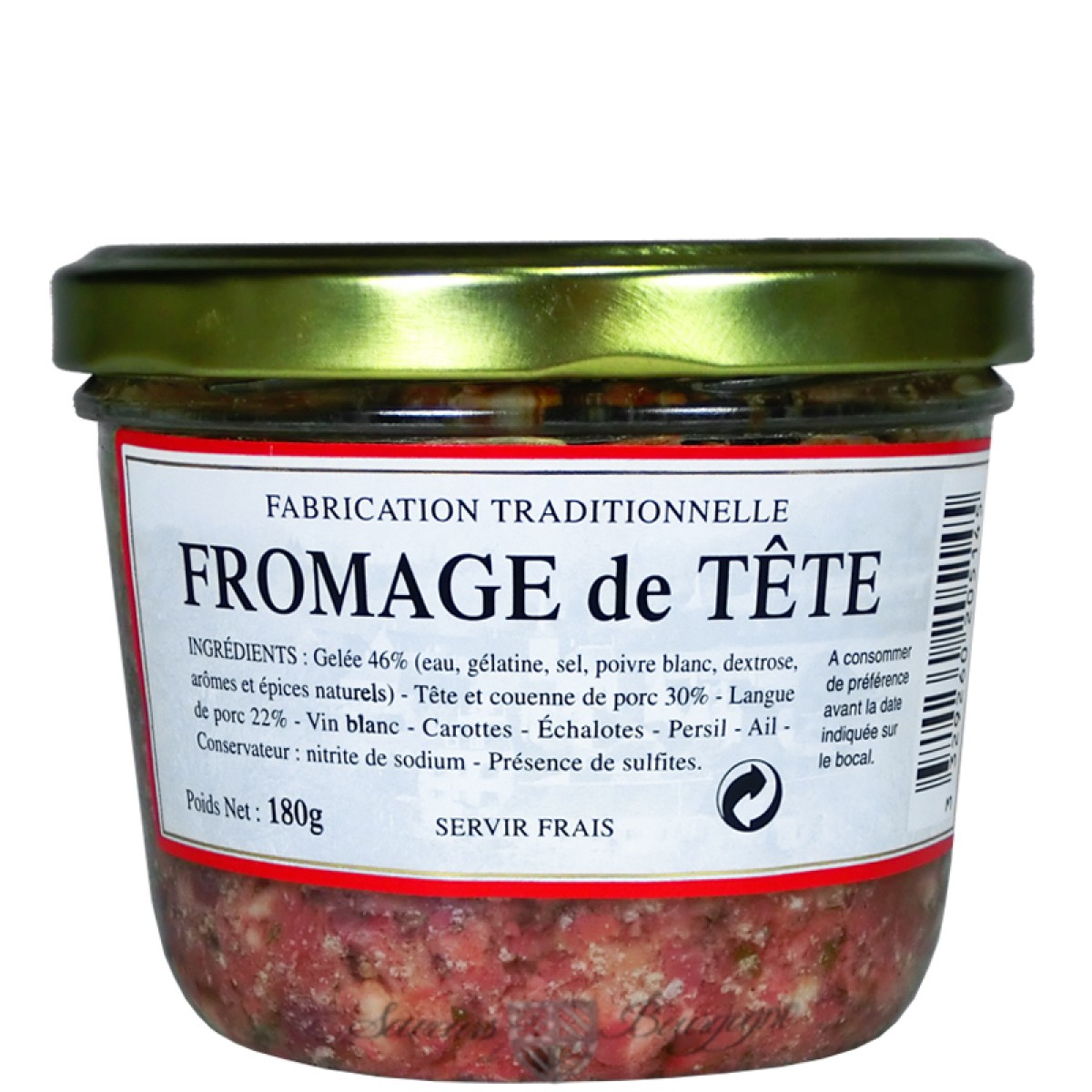Fromage de tête 180g Terrines du Morvan T Z Producteurs