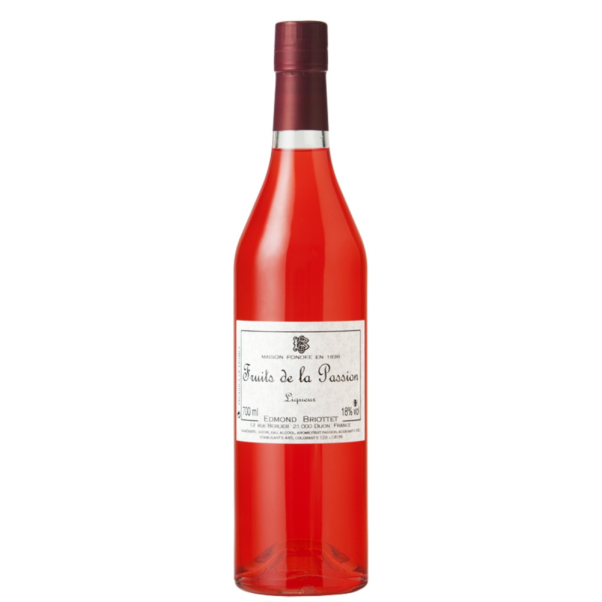 Fruit de la passion Liqueur 18% 70cl Briottet - Saveurs de