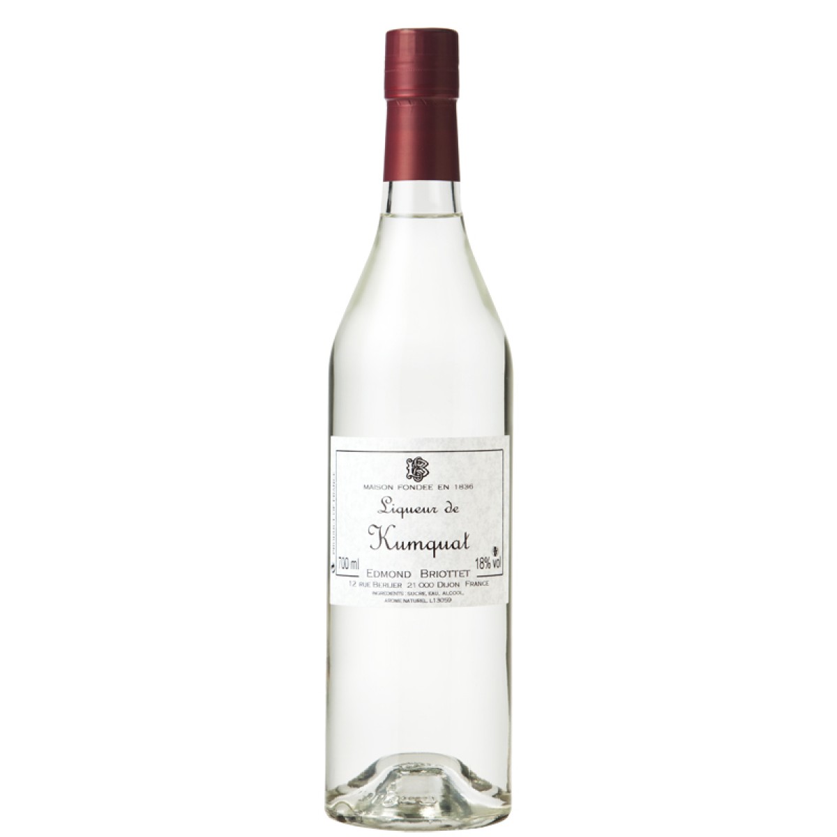 kumquat Liqueur 18% 70cl Briottet - Saveurs de Bourgogne - Vente de ...