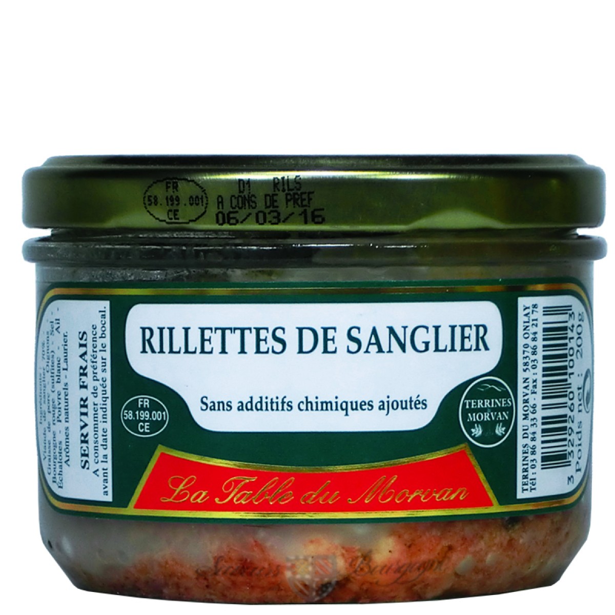 Temps De Stérilisation Pour Des Rillettes De Sanglier