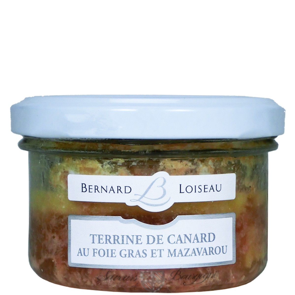 Terrine de Canard au Foie Gras et Mazavarou 80g Saveurs de Bourgogne