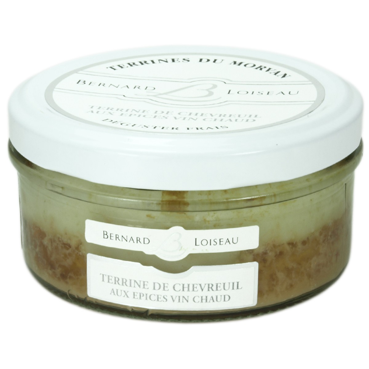 Terrine de Chevreuil aux épices vin chaud 140g Saveurs de Bourgogne