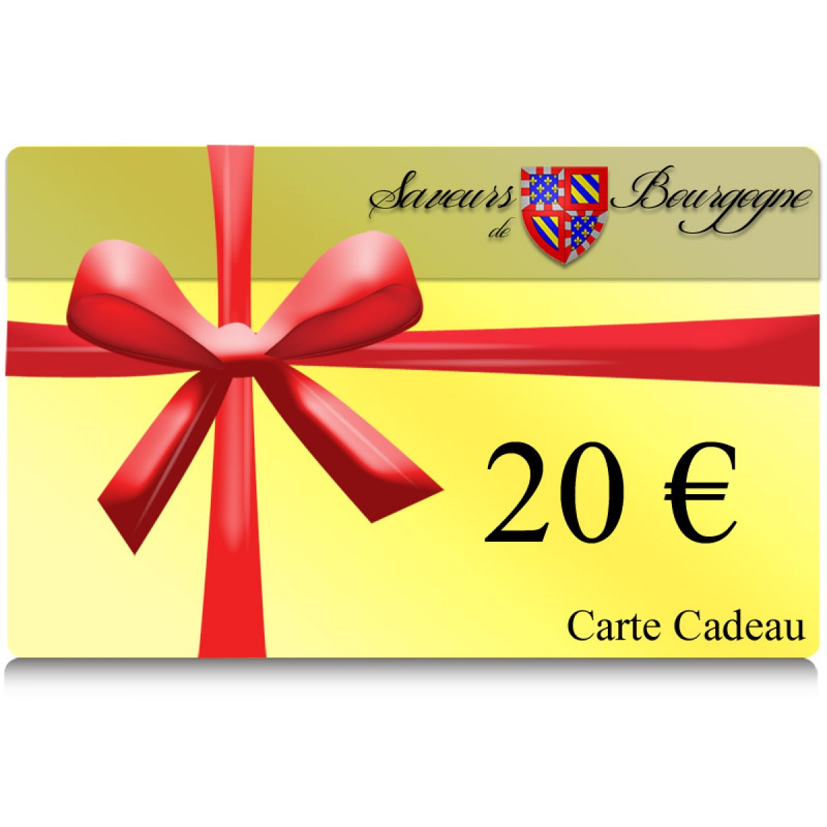 Carte cadeau 20 euros