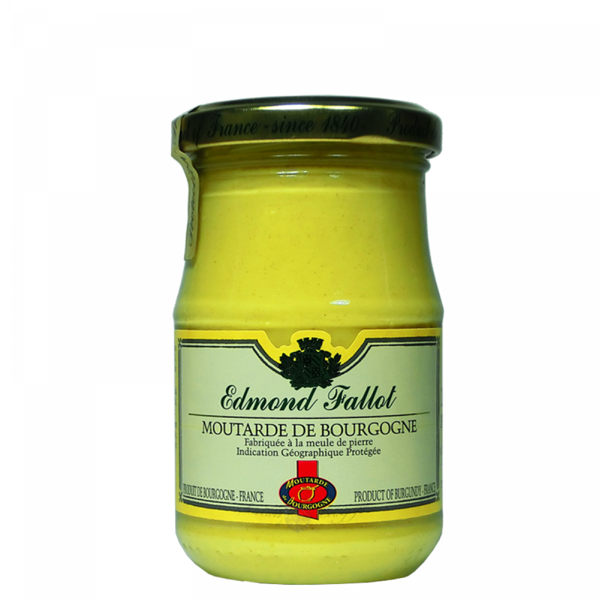 Moutarde de Bourgogne IGP 105g Fallot - Saveurs de Bourgogne - Vente de