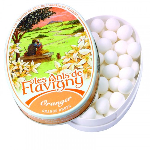 Boite ovale 50g - Fleur d'oranger