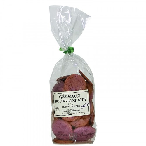 Gâteaux Bourguignons à la crème fraiche et cassis 160g