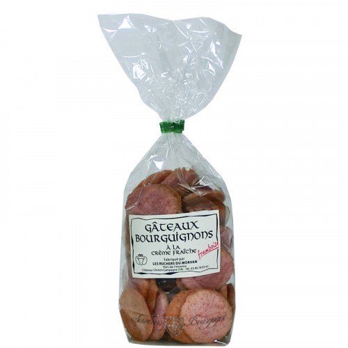 Gâteaux Bourguignons à la crème fraiche et framboise 160g