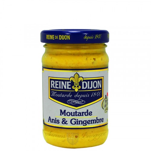 Moutarde à l'Anis et Gingembre 100g