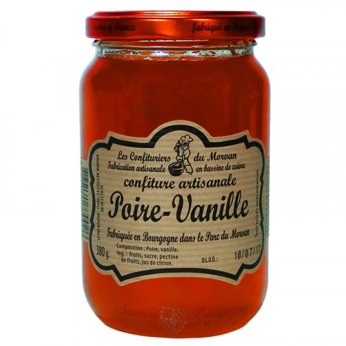 Confiture Poire-Vanille 380g Confituriers du Morvan