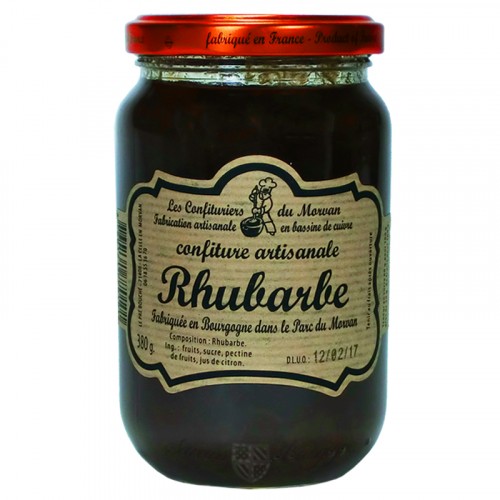 Confiture Rhubarbe 380g Confiturier du Morvan