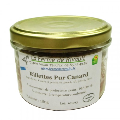 Rillettes Pur Canard 180g