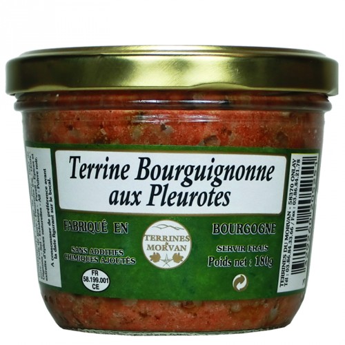 Terrine Bourguignonne aux pleurotes 180g