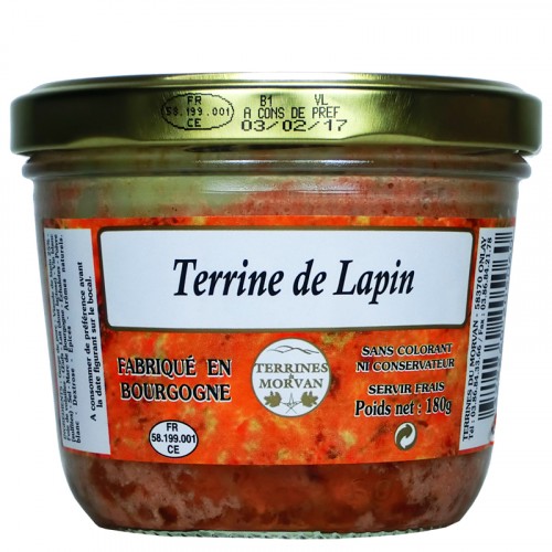 Terrine de Lapin 180g