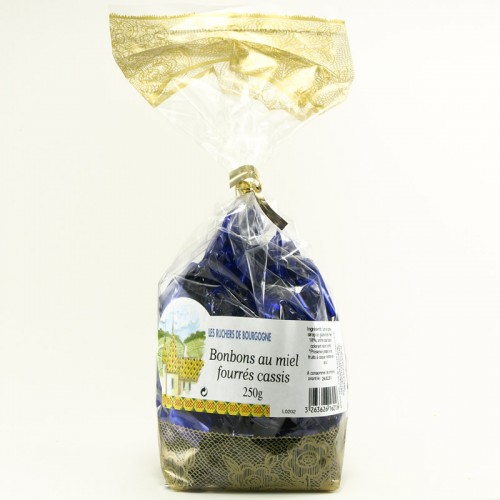 Bonbons au miel fourrés au Cassis 250g