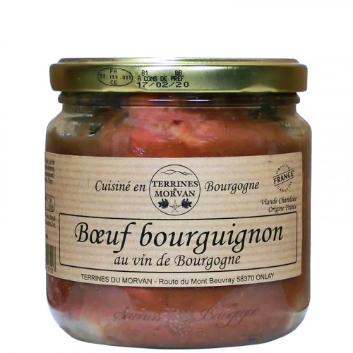 Boeuf bourguignon au vin de Bourgogne 300g