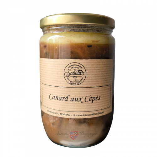 Canard aux Cèpes 600g Antoine Sabatier