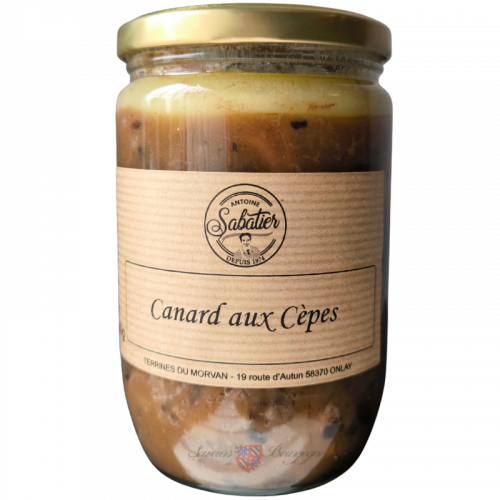 Canard aux Cèpes 600g Antoine Sabatier