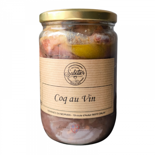 Coq au vin de Bourgogne 600g