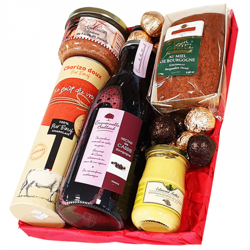 Corbeille 'Saveurs de Bourgogne' N°02