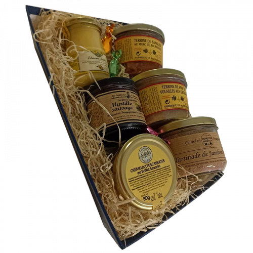 Panier "Saveurs de Bourgogne"