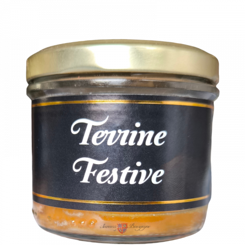 Terrine Festive au foie gras de canard 90g - Frairie de Bourgogne