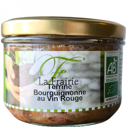 Terrine Bourguignonne au Vin Rouge 180g Frairie de Bourgogne