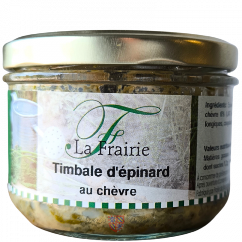 Timbale d'épinard au chèvre 180G Frairie 