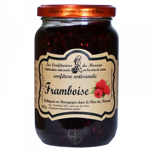 Confiture Framboise 380g Confiturier du Morvan