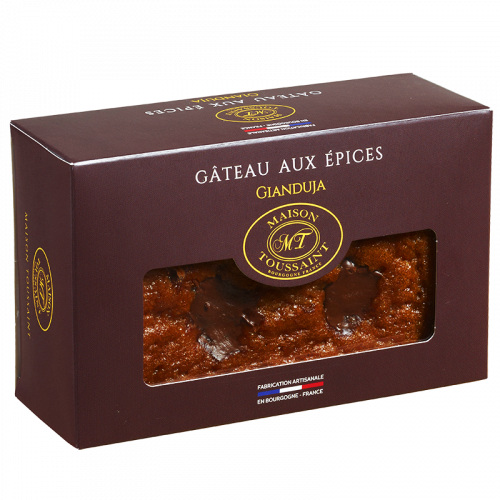 Gâteau aux épices  'Coeur fondant chocolat Gianduja' 250g Toussaint