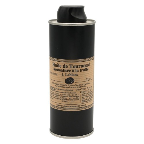 Huile de Tournesol aromatisée à la truffe 25cl