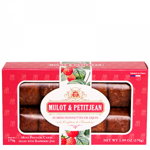 10 Mini-Nonnettes Framboise 170g