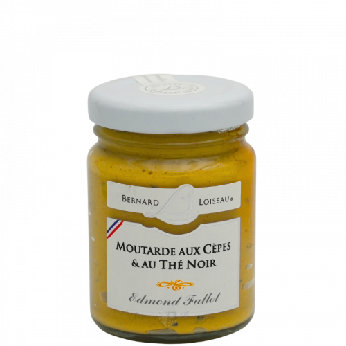 Moutarde aux cèpes et thé fumé 100g