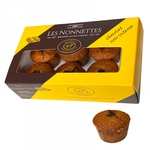 Gâteau aux épices  'Coeur fondant chocolat Gianduja' 250g Toussaint