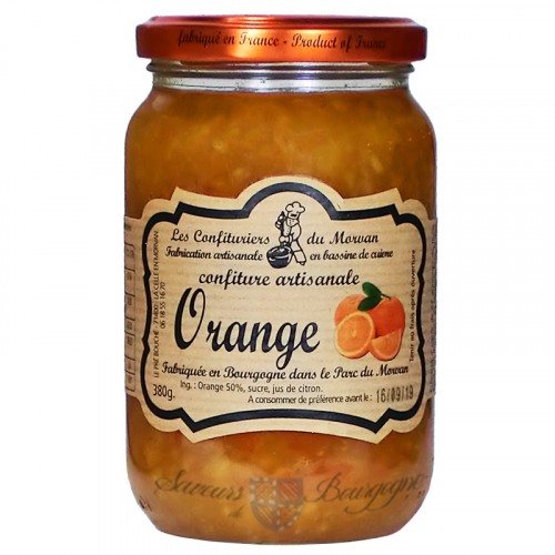 Confiture Orange 380g Confituriers du Morvan