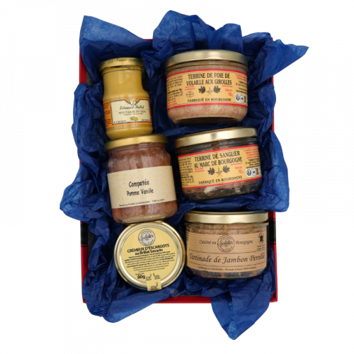 Panier "Saveurs de Bourgogne"