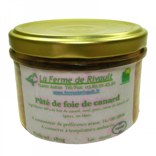 Paté de Foie de canard 180g