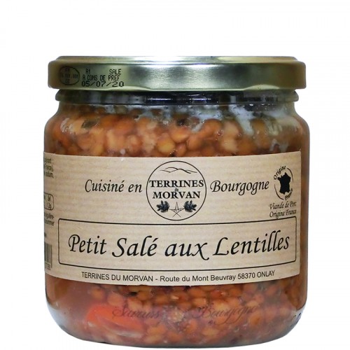 Petit Salé aux lentilles 400g