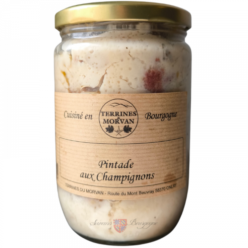 Pintade aux Champignons 600g  Antoine Sabatier