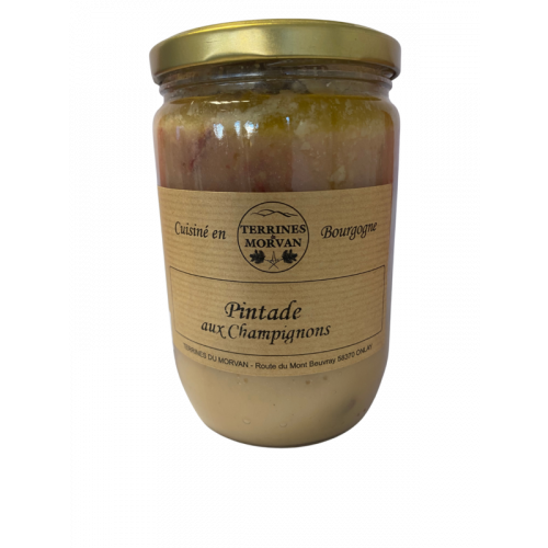 Pintade aux Champignons 600g  Antoine Sabatier