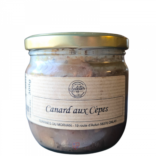 Canard aux cèpes 300g  Antoine Sabatier