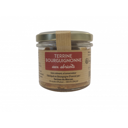 Terrine Bourguignonne aux abricots 80g