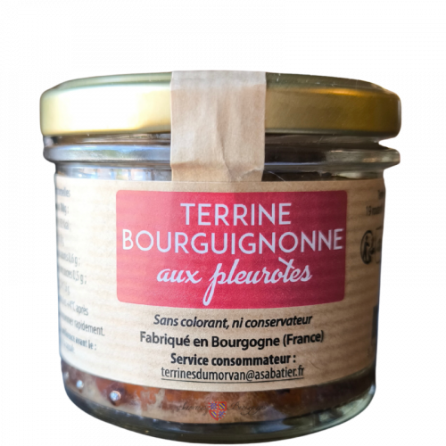 Terrine Bourguignonne aux pleurotes 80g