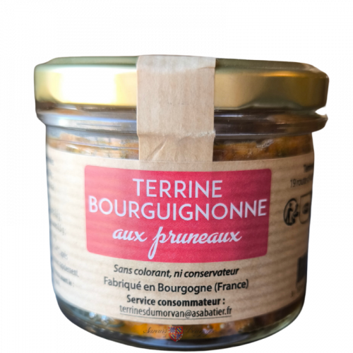 Terrine Bourguignonne aux pruneaux 80g
