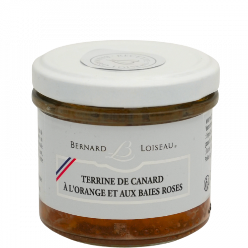 Terrine de Canard à l'Orange et aux Baies Roses 90g Bernard Loiseau