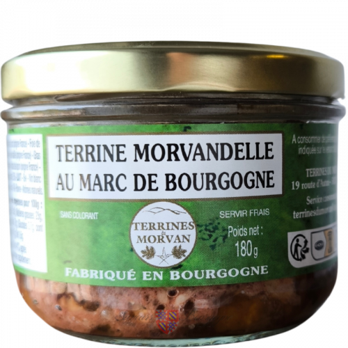 Terrine Morvandelle au Marc de Bourgogne 180g