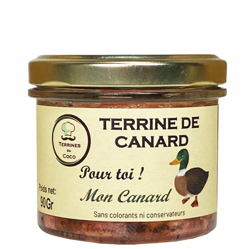 Terrine de canard "Mon Canard" 90g - Coco