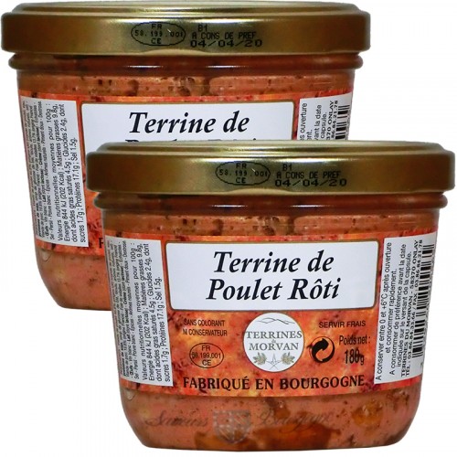 Terrine de Poulet Rôti 180g