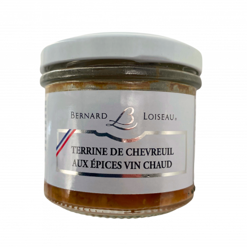 Terrine de Chevreuil aux Épices et Vin Chaud 90g Bernard Loiseau
