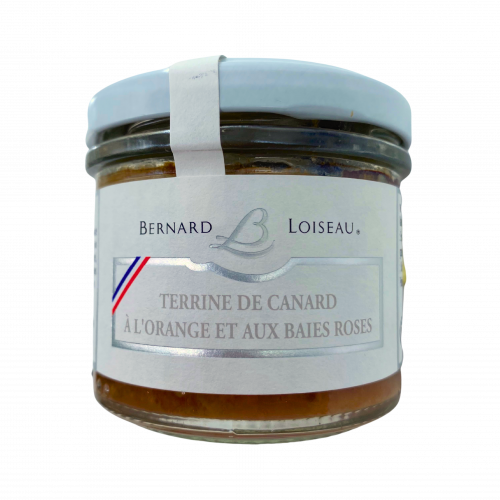 Terrine de Canard à l'Orange et aux Baies Roses 90g Bernard Loiseau